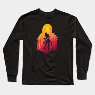 Merlin scarry witch Long Sleeve T-Shirt